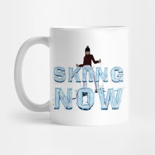 Skiing Now Mug